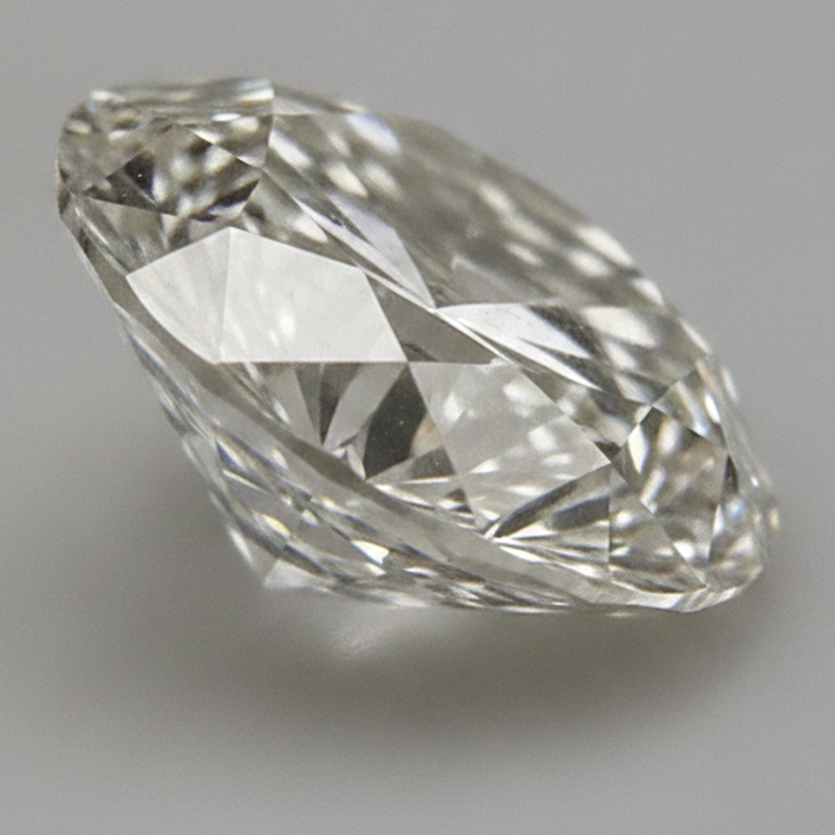 Diamant non monté taille Old Mine Round véritable 9 carats F VS1