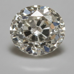 Diamant non monté Vieux Mineur Taille Ronde Véritable G VS1 7 Carats Authentique