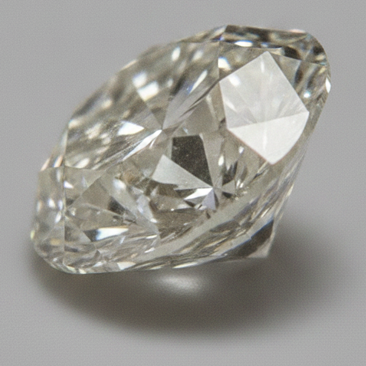 Diamant non monté Vieux Mineur Taille Ronde Véritable G VS1 7 Carats Authentique