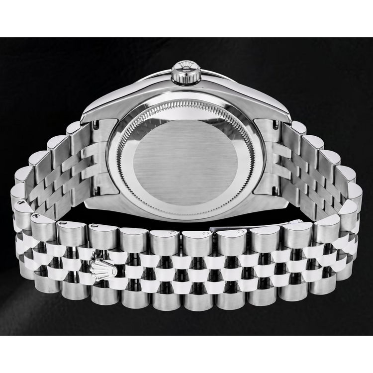 Montre Rolex Datejust 116200 36 mm en Acier Inoxydable Cadran Bleu Chiffres Romains