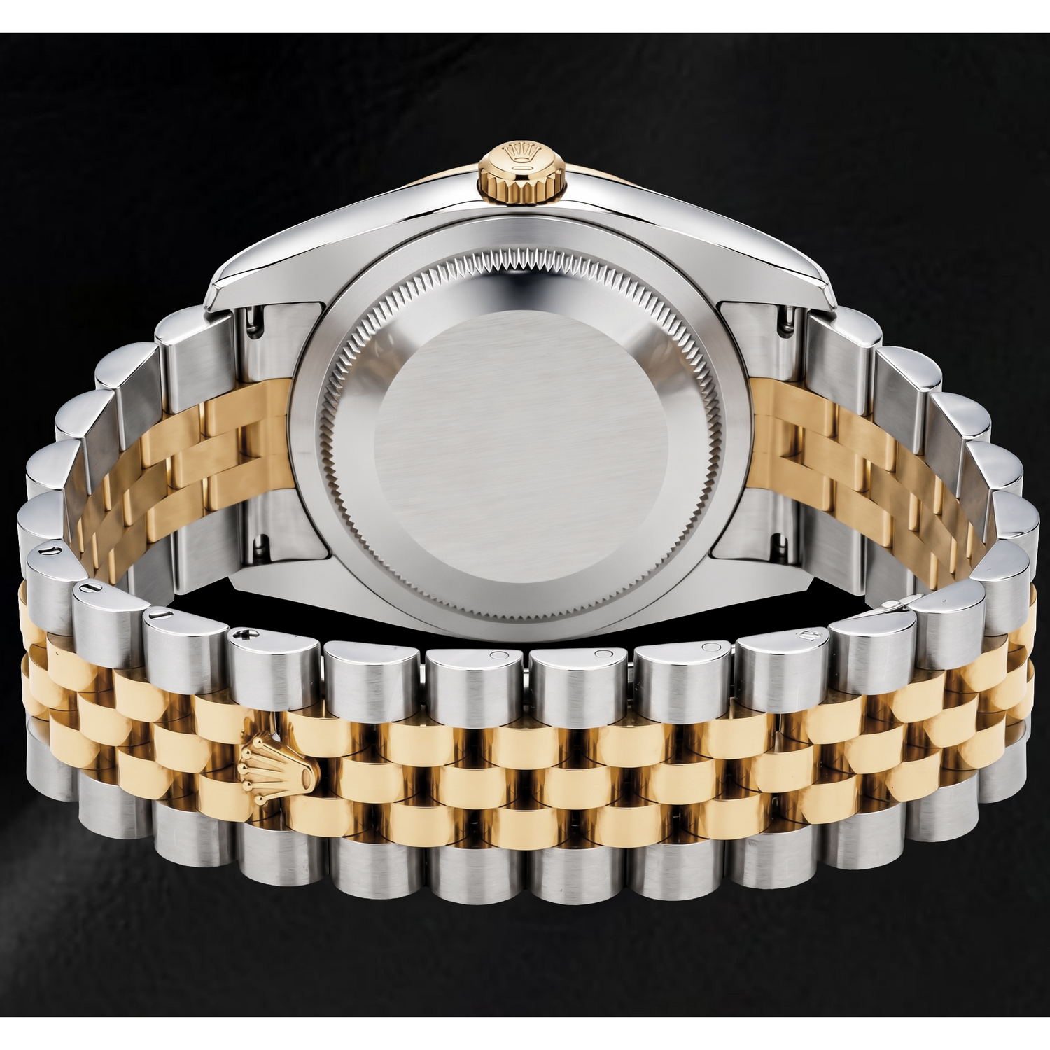 Montre Rolex Datejust 116233 36 mm Bicolore Cadran Diamants Argenté