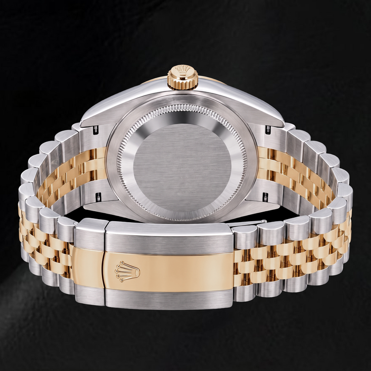 Montre Rolex Datejust 126333 41 mm Bicolore Cadran Diamants Noir