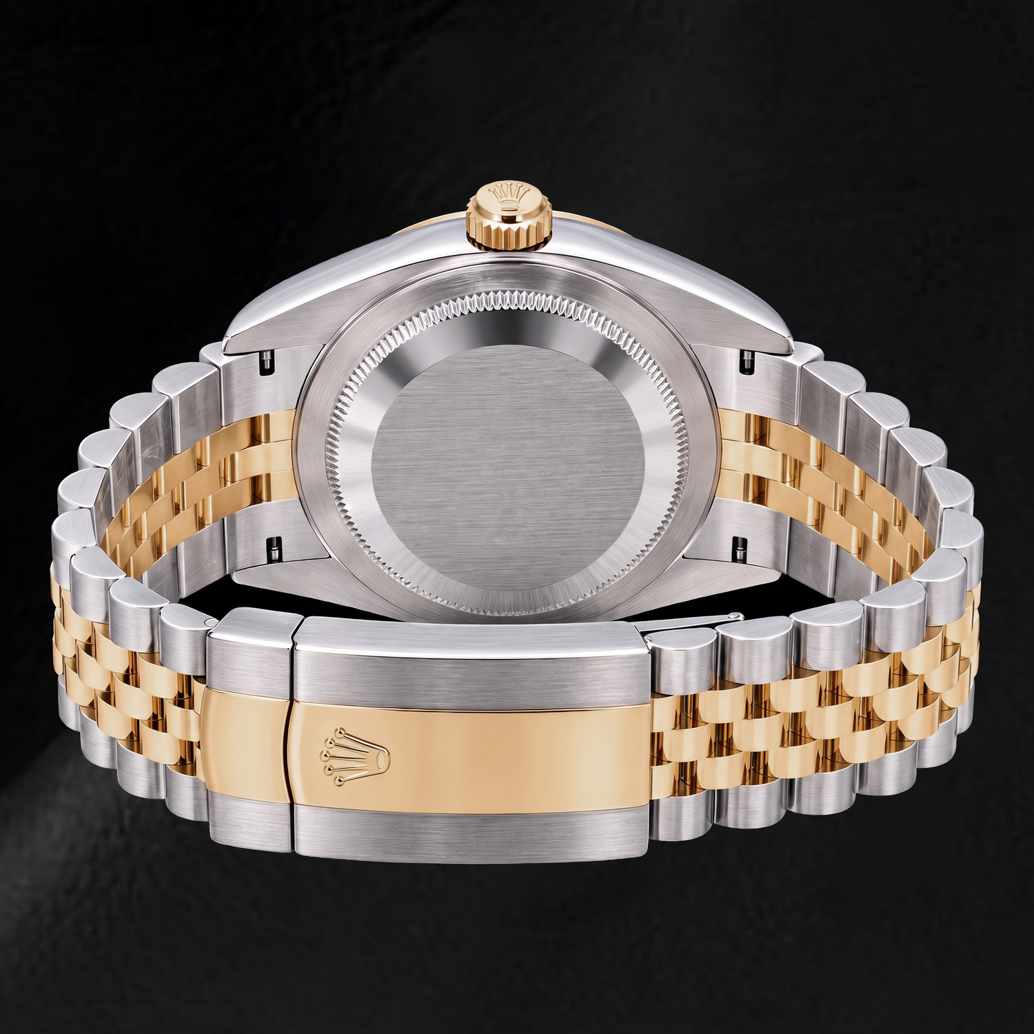 Montre Rolex Datejust 126333 41 mm Bicolore Cadran Noir Luminescent