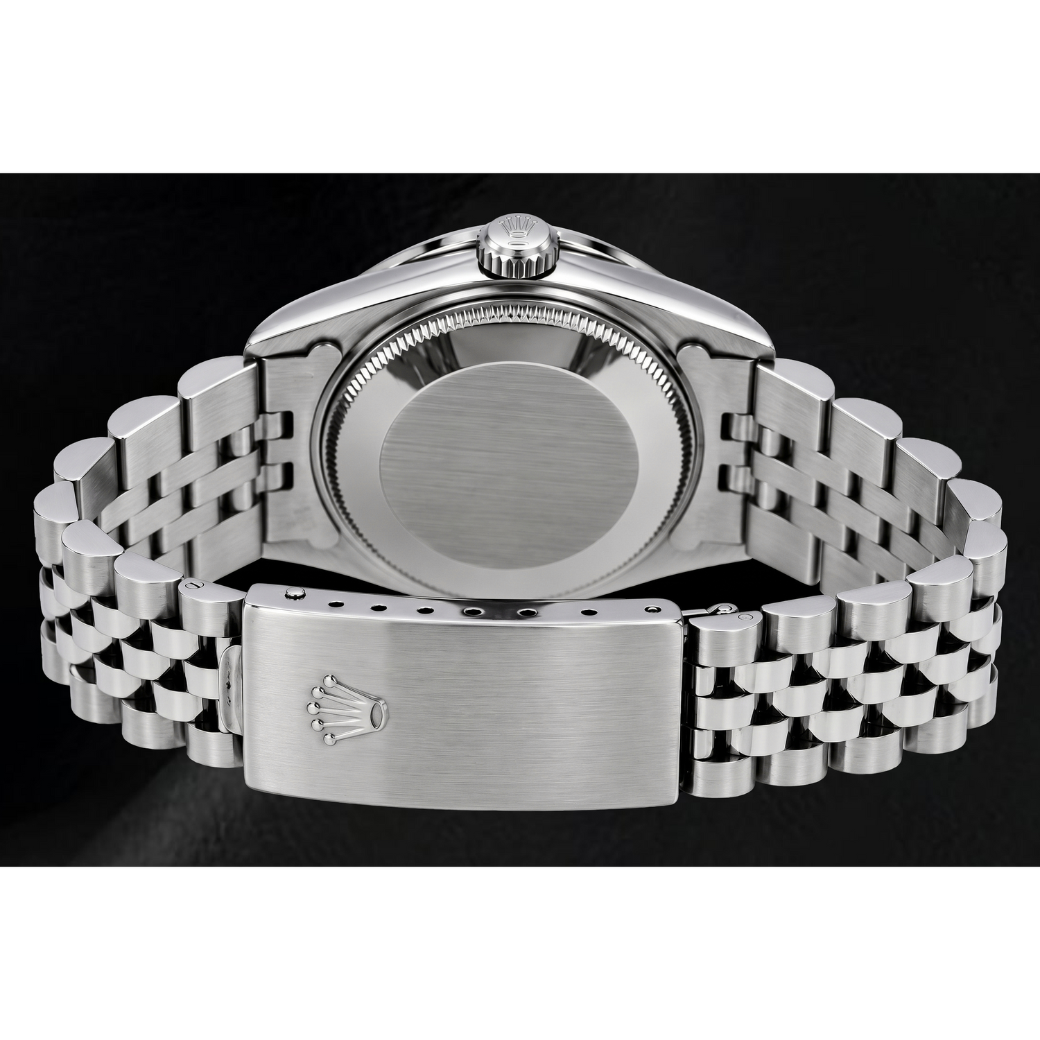 Montre Rolex Datejust 16234 36 mm Cadran Diamants Bleu Acier Inoxydable