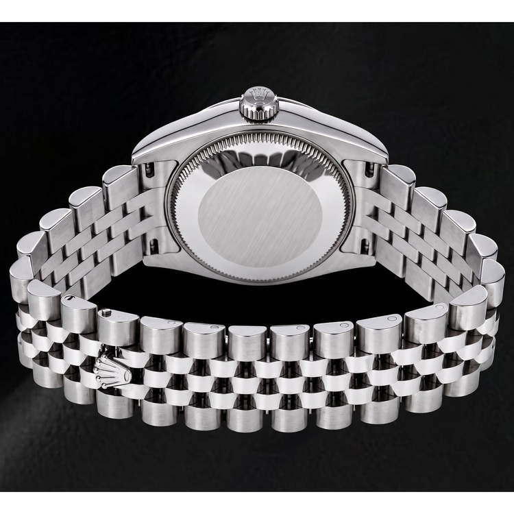 Montre Rolex Datejust 178240 31 mm en Acier Inoxydable Cadran Bleu Luminescent
