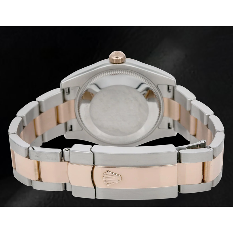Montre Rolex Datejust 31 mm 178241 Bicolore Cadran Floral Rose