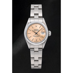 Montre Rolex Datejust 69160 26 mm Cadran à Index Bâtons Sundust en Acier Inoxydable