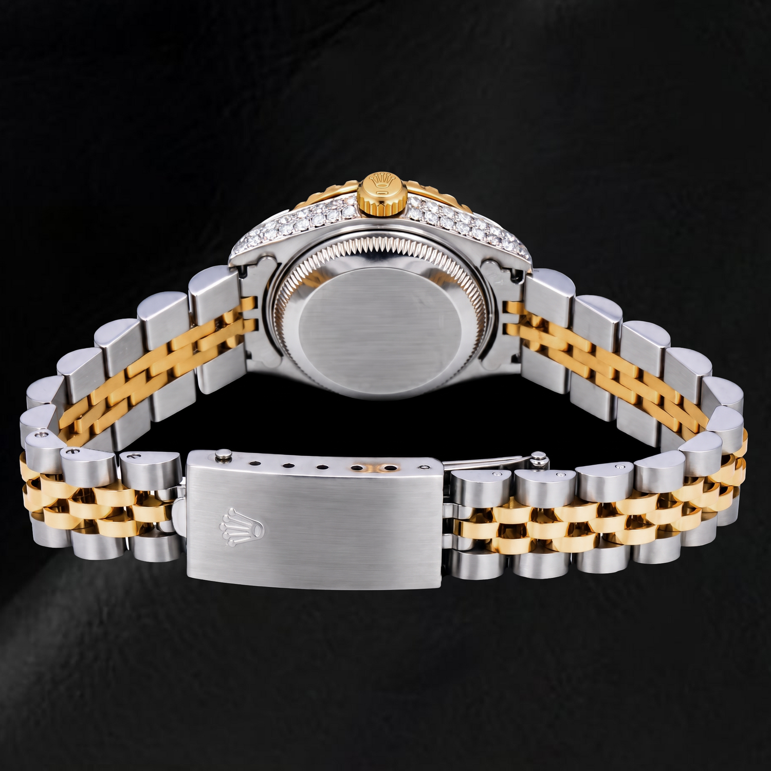 Montre Rolex Datejust 69173 26 mm Bicolore Cadran Diamants Nacre Blanche