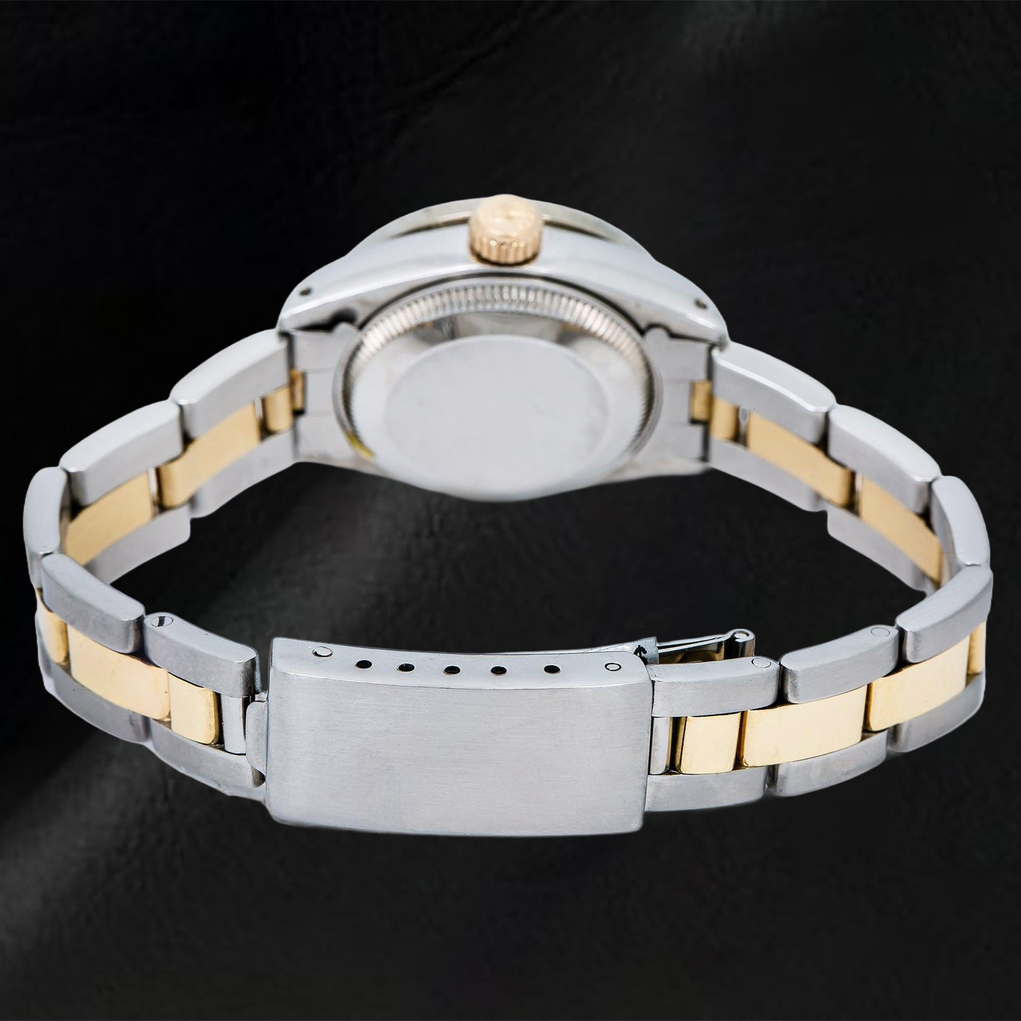 Montre Rolex Datejust 69173 26 mm Cadran Diamants Champagne Bicolore Bracelet Oyster