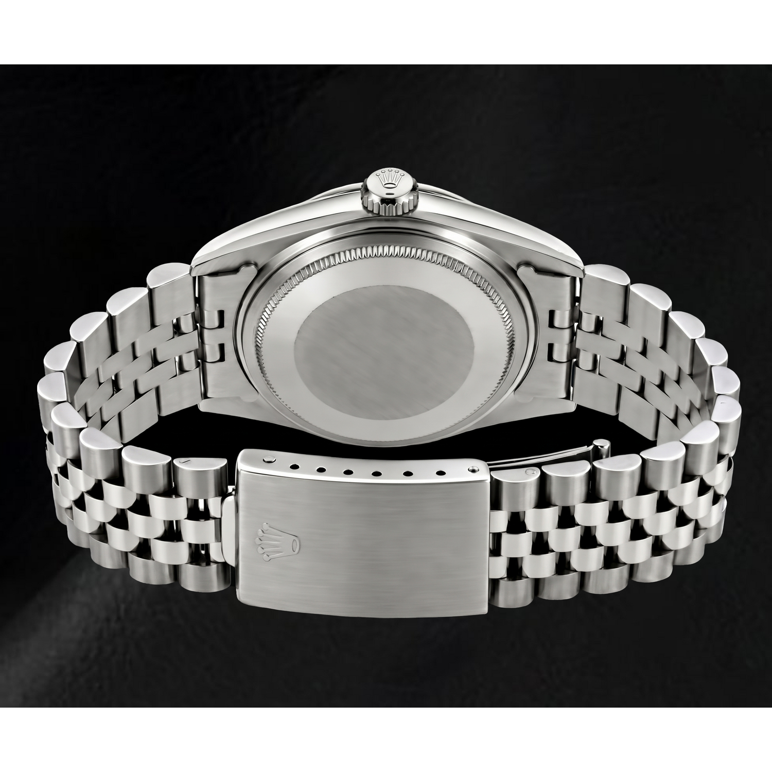 Montre Rolex Datejust 69174 26 mm en Acier Inoxydable avec Cadran Diamants en Nacre Noire