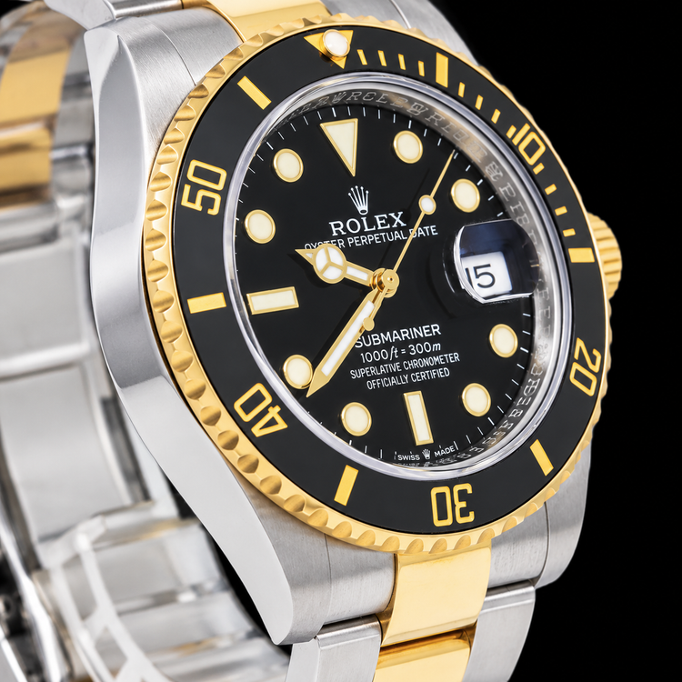 Montre Rolex Submariner Date 126613LN 40 mm Cadran Noir Bicolore