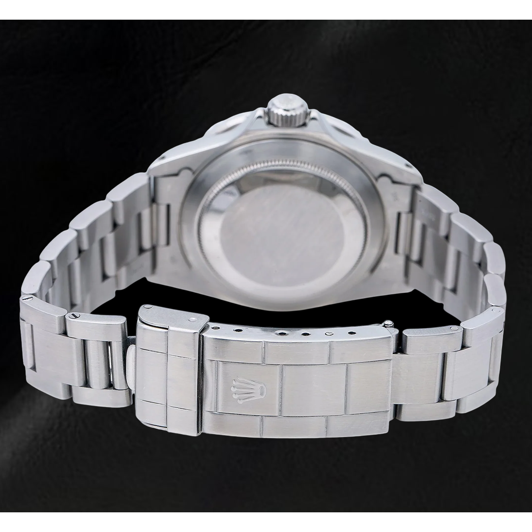 Montre Rolex Submariner Date 40 mm 16610 Cadran Pavé de Diamants en Acier Inoxydable