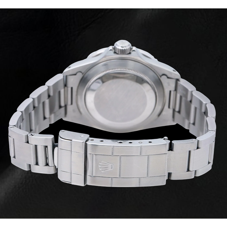 Montre Rolex Submariner Date 40 mm 16610 Cadran Pavé de Diamants en Acier Inoxydable