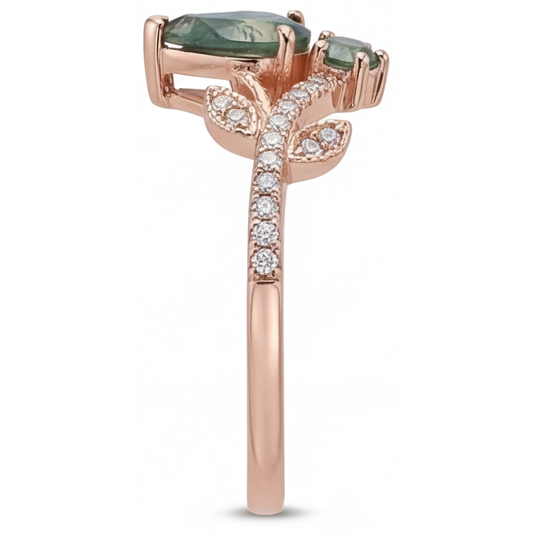 Signature Bague avec Gemme 2,50 carats – vue d'angle