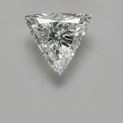 Diamant naturel non monté, taille trillion, 10 carats, extrait de la terre, couleur F, pureté VS1