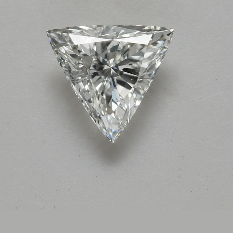 Diamant naturel non monté, taille trillion, 10 carats, extrait de la terre, couleur F, pureté VS1