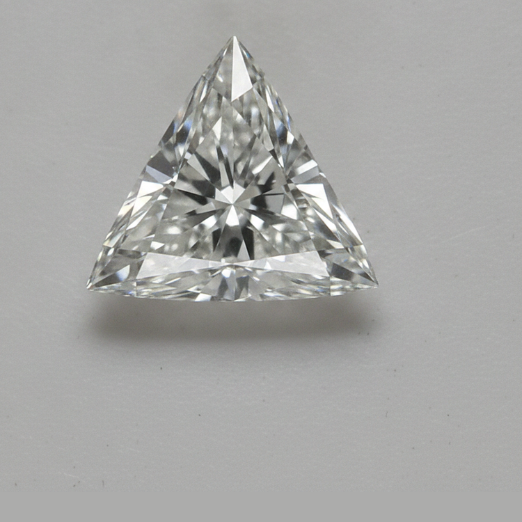 Diamant naturel non monté, taille trillion, 10 carats, extrait de la terre, couleur F, pureté VS1