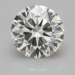 Diamant Naturel Rond Taille Européenne Ancienne F VS1 de 2,5 Carats, extrait de la terre