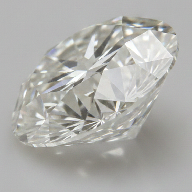 Diamant Naturel Rond Taille Européenne Ancienne F VS1 de 2,5 Carats, extrait de la terre