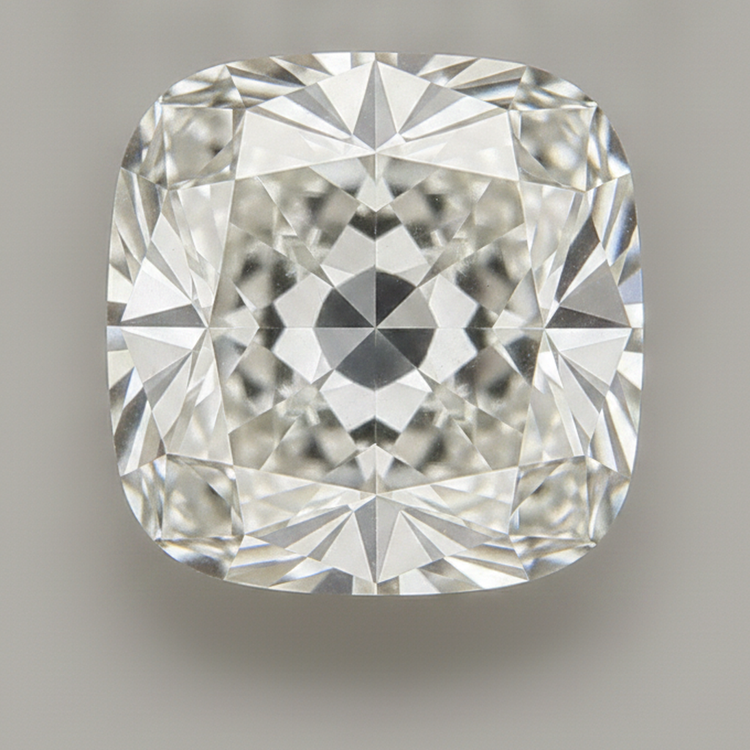 Diamant Naturel Libre Taille Coussin Vieux Mineur G VS1 7 Carats Véritable