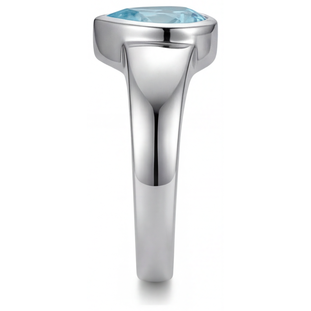 Éblouissant Bague Pierre Précieuse 1 carats – vue de dessus
