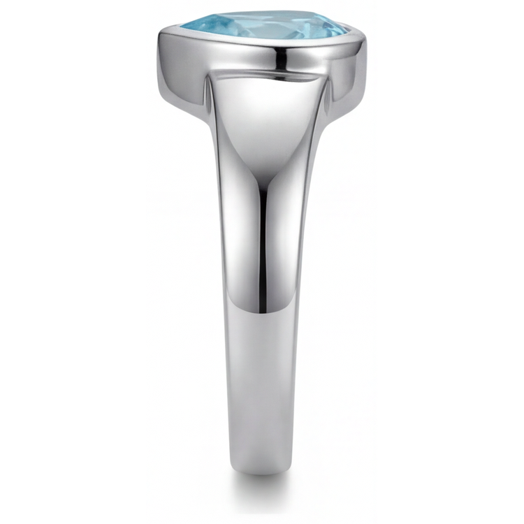 Éblouissant Bague Pierre Précieuse 1 carats – vue de dessus