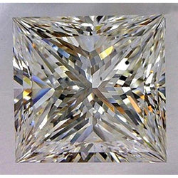 Diamant naturel taille princesse, extrait de la terre, pureté F, VS1, 0,78 carat