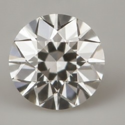 Diamant Naturel Rond extrait de la terre G VS1 Taille Européenne Ancienne Libre 7 Carats