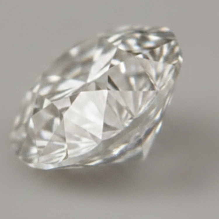 Diamant Naturel Rond extrait de la terre G VS1 Taille Européenne Ancienne Libre 7 Carats