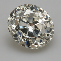 Véritable Diamant Rond Vieux Mineur de 8 Carats, H VS1, Authentique et Non Monté