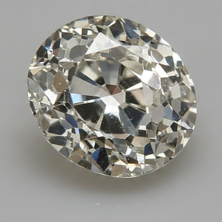 Véritable Diamant Rond Vieux Mineur de 8 Carats, H VS1, Authentique et Non Monté