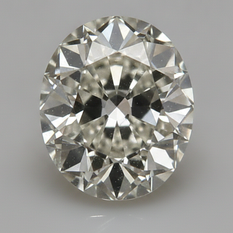 Véritable Diamant Rond Vieux Mineur de 8 Carats, H VS1, Authentique et Non Monté