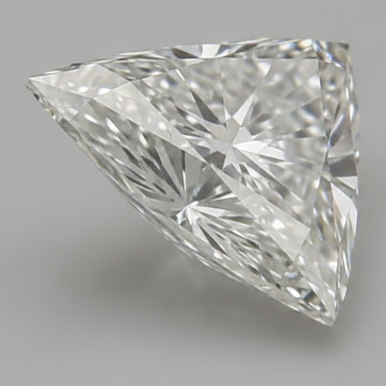 Diamant Naturel Véritable de 6 Carats, Taille Trilliant, Couleur F, Pureté VS1, extrait de la terre, Non Monté