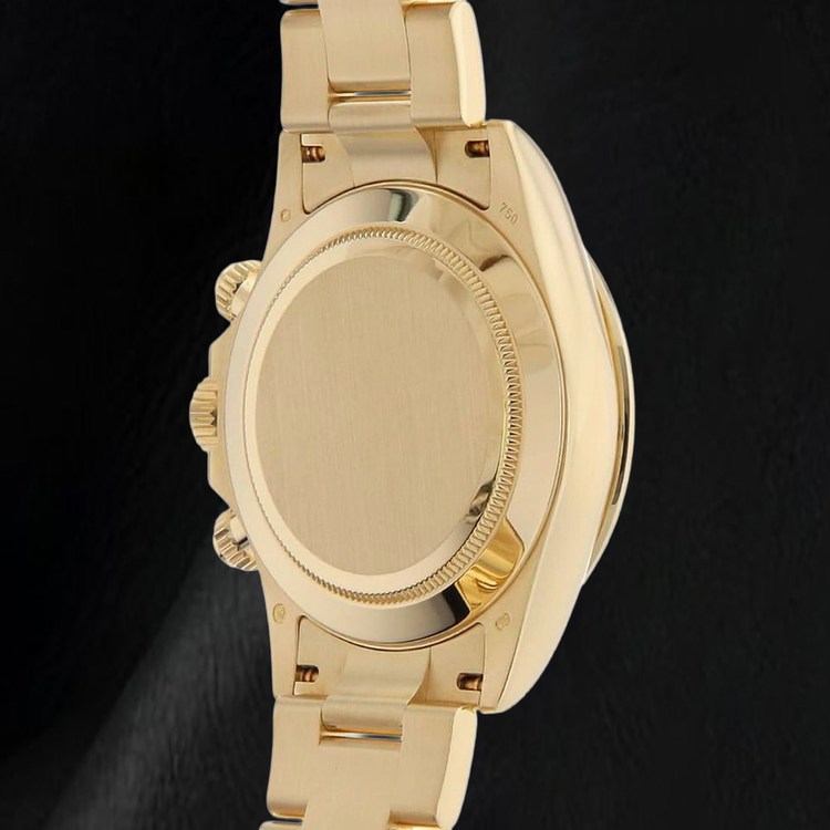 Rolex Cosmograph Daytona 116508 40 mm Montre en Or Jaune Cadran en Nacre Noire