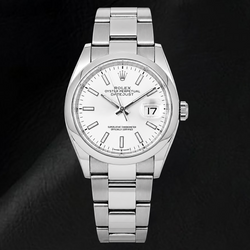 Rolex Datejust 126200 36 mm Montre en Acier Inoxydable Cadran Argenté Luminescent