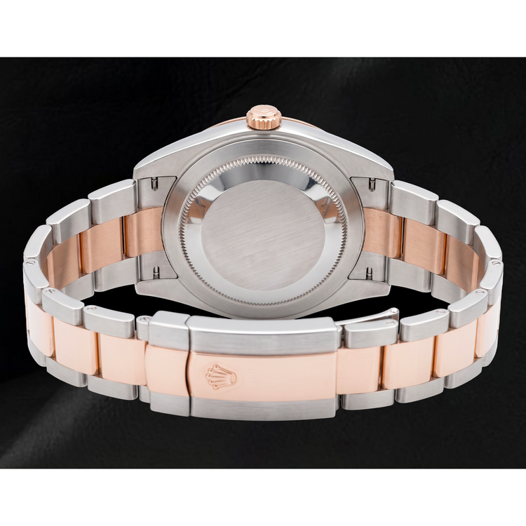 Rolex Datejust 126301 41 mm Montre Bicolore Cadran Gris à Chiffres Romains