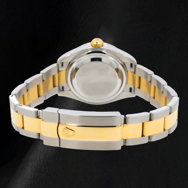 Rolex Datejust 279383RBR 28 mm Montre Bicolore Cadran Diamants Nacre Blanche