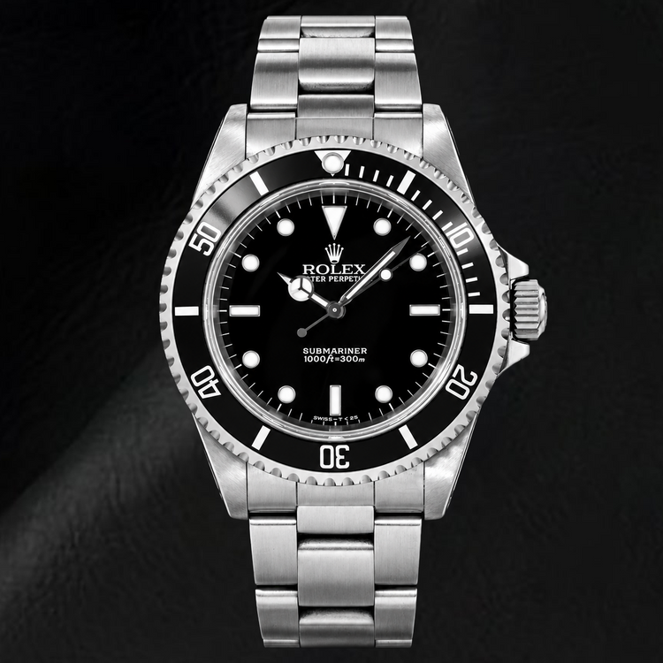 Rolex Submariner 14060 Montre 40 mm en Acier Inoxydable Cadran Noir Luminescent