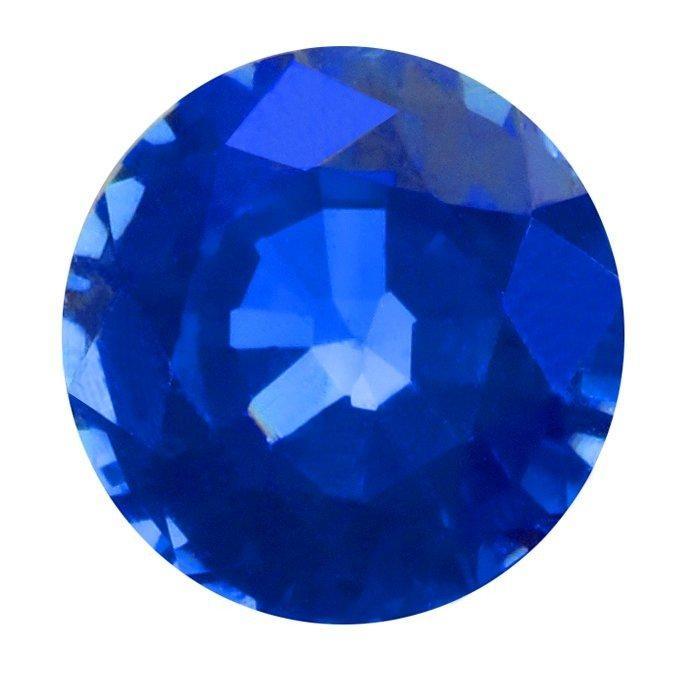 Loose Sapphires Natural Gold avec Saphir Bleu Royal – vue principale