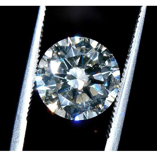 Diamant rond non serti de 4 carats, couleur G, pureté VS1, neuf