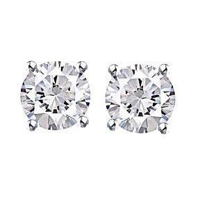Fin Pendants d'Oreilles 4 carats – vue principale