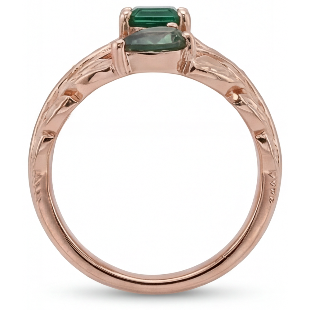 Élégant Bague Pierre de Couleur 2,50 carats – vue d'angle