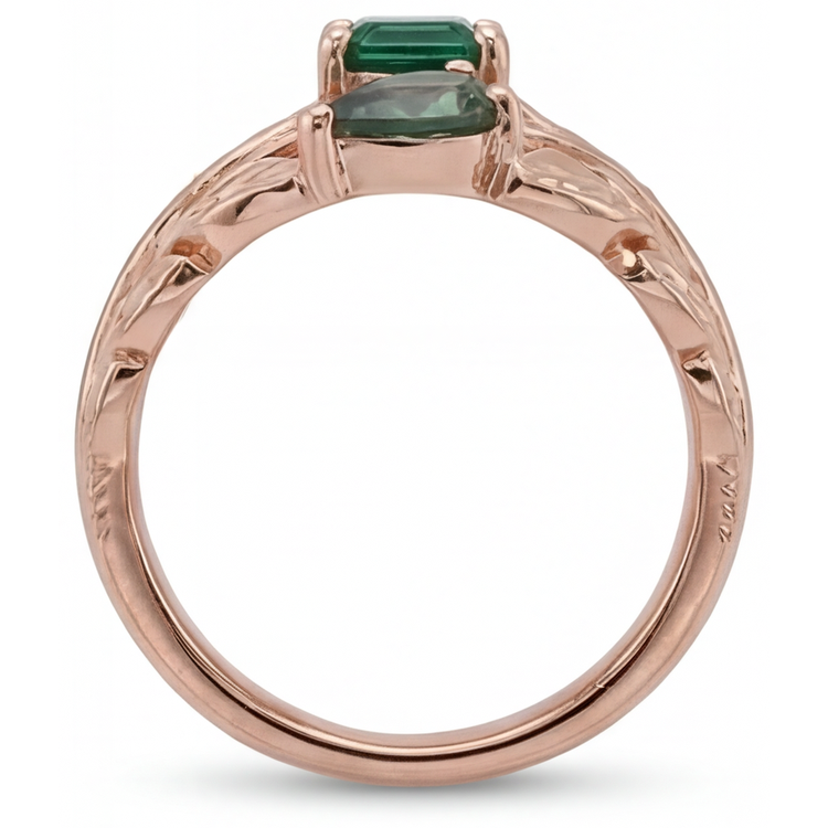 Élégant Bague Pierre de Couleur 2,50 carats – vue d'angle