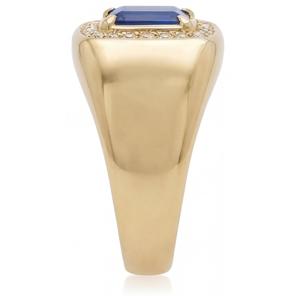 Intemporel Bague avec Gemme 3,50 carats – vue d'angle