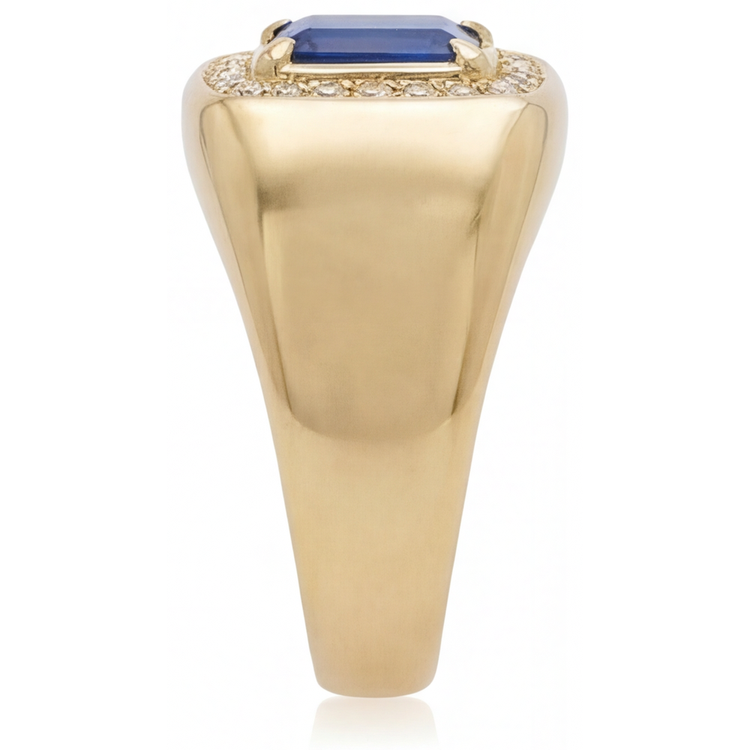 Intemporel Bague avec Gemme 3,50 carats – vue d'angle