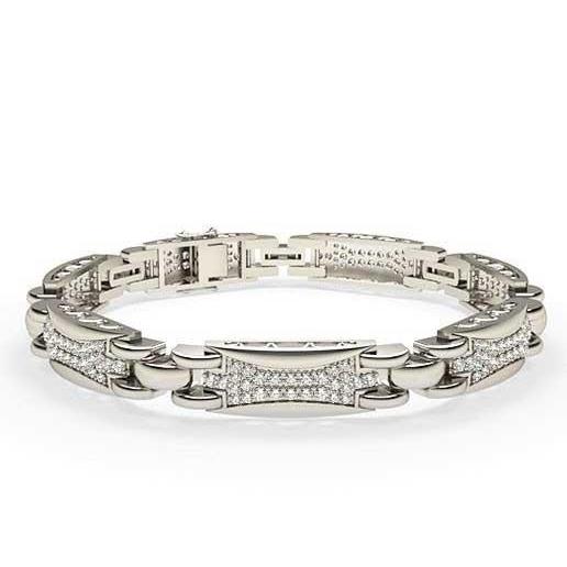 Sophistiqué Brillant Bracelet Chaîne 6 carats – vue principale