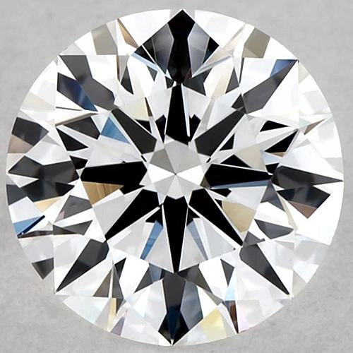 Diamant rond étincelant de 1 carat, pureté E et VVS1