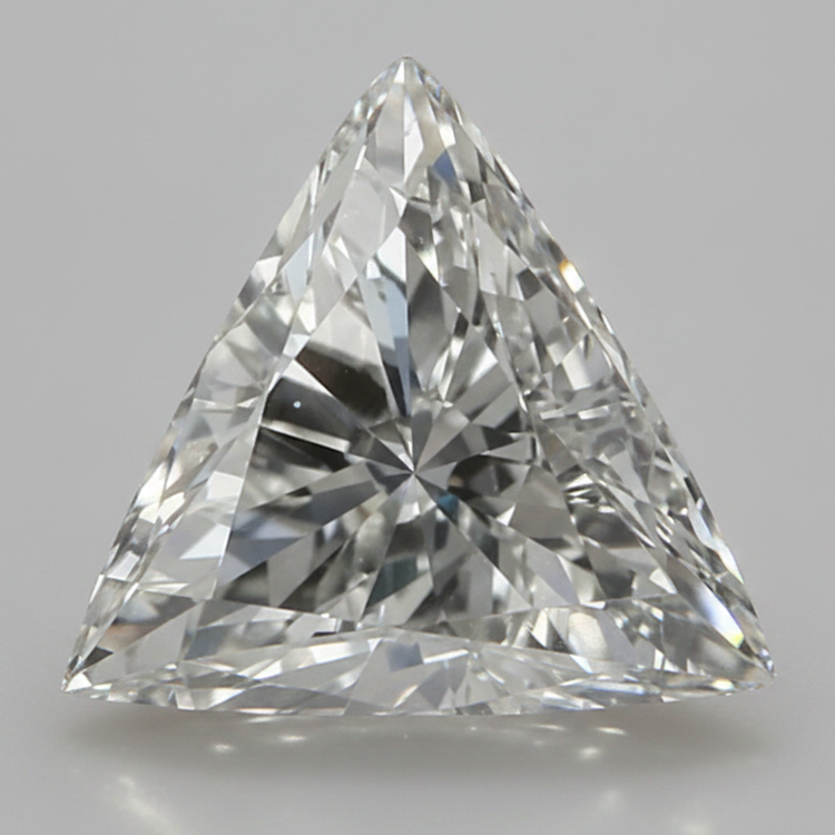 Diamant Naturel Triangle Trilliant H VS1 extrait de la terre, 8 Carats Étincelant, Non Monté