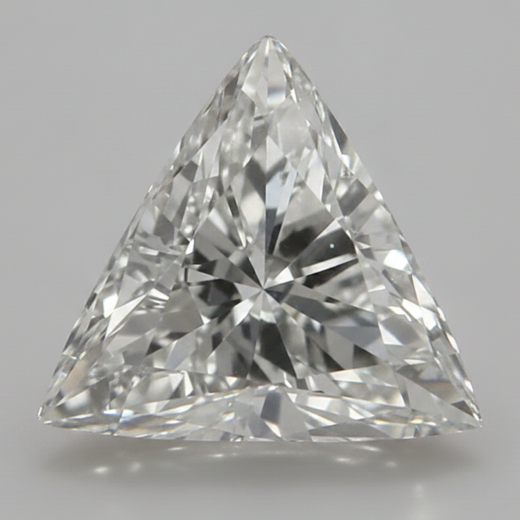 Diamant Naturel Triangle Trilliant H VS1 extrait de la terre, 8 Carats Étincelant, Non Monté
