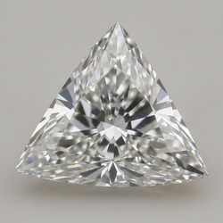 Diamant Naturel Extrait de la Terre Taille Trillion Scintillant G VS1 5 Carats